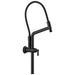 Brizo Essential Shower 81376 10 7/16" Classic Slide Bar Shower Arm And Flange, matte black