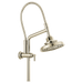 Brizo Essential Shower 81376 10 7/16" Classic Slide Bar Shower Arm And Flange, polished nickel - view 2