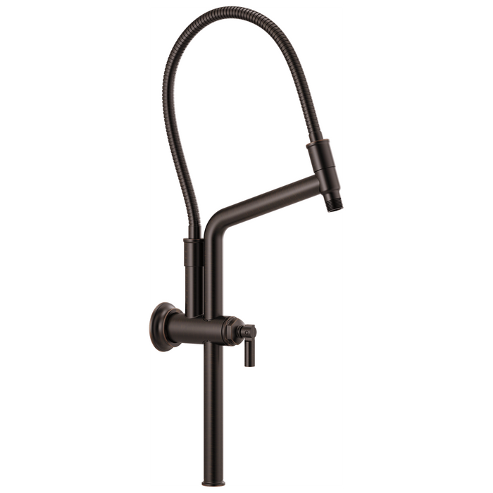 Brizo Essential Shower 81376 10 7/16" Classic Slide Bar Shower Arm And Flange