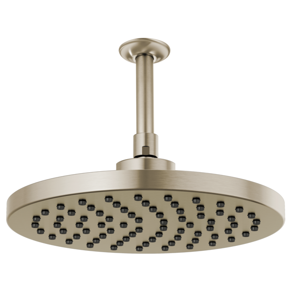 Brizo Essential Shower 81398 10" Linear Round Single-Function Raincan Shower Head - 1.75 GPM