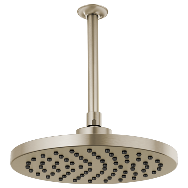 Brizo Essential Shower 81398 10" Linear Round Single-Function Raincan Shower Head - 1.75 GPM