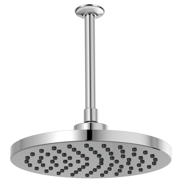 Brizo Essential Shower 81398 10" Linear Round Single-Function Raincan Shower Head - 1.75 GPM