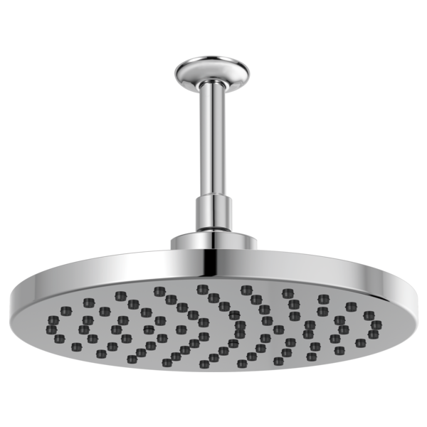 Brizo Essential Shower 81398 10" Linear Round Single-Function Raincan Shower Head - 1.75 GPM