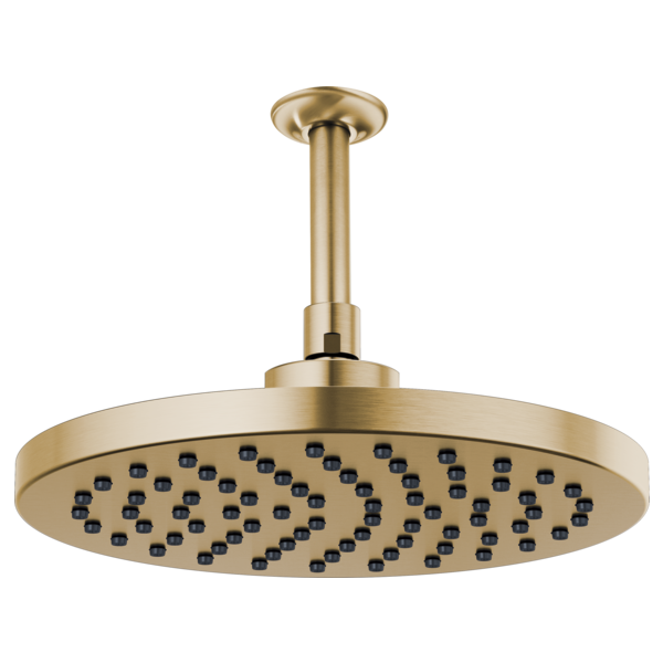 Brizo Essential Shower 81398 10" Linear Round Single-Function Raincan Shower Head - 1.75 GPM