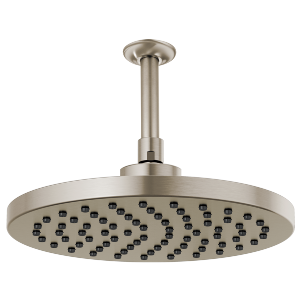 Brizo Essential Shower 81398 10" Linear Round Single-Function Raincan Shower Head - 1.75 GPM