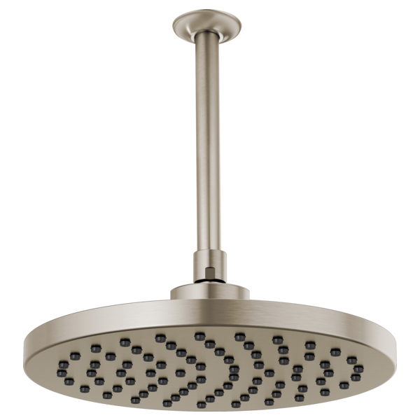 Brizo Essential Shower 81398 10" Linear Round Single-Function Raincan Shower Head - 1.75 GPM