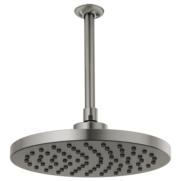 Brizo Essential Shower 81398 10" Linear Round Single-Function Raincan Shower Head - 1.75 GPM