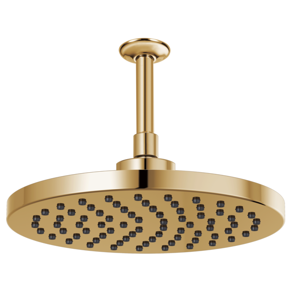 Brizo Essential Shower 81398 10" Linear Round Single-Function Raincan Shower Head - 1.75 GPM
