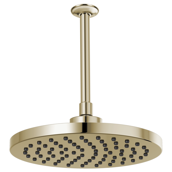 Brizo Essential Shower 81398 10" Linear Round Single-Function Raincan Shower Head - 1.75 GPM