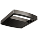 Brizo Kintsu 81406 14" Dual Waterway Multi-Function Raincan Shower Head - 2.5 GPM, brilliance black onyx