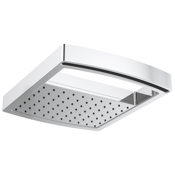 Brizo Kintsu 81406 14" Dual Waterway Multi-Function Raincan Shower Head - 2.5 GPM, chrome
