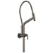 Brizo Essential Shower 81892 10 7/16" Linear Round Slide Bar Shower Arm And Flange, brilliance black onyx