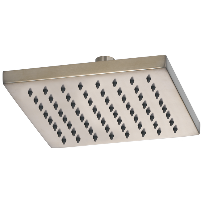 Brizo Essential Shower 83341 8" Linear Square Single-Function Raincan Shower Head - 1.75 GPM