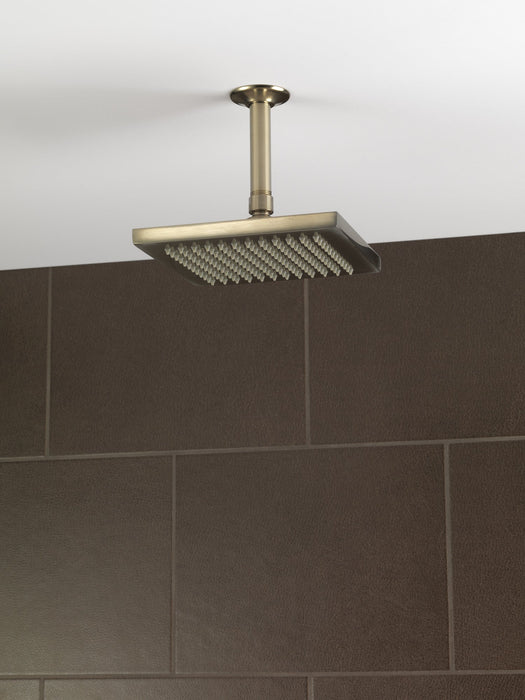 Brizo Essential Shower 83341 8" Linear Square Single-Function Raincan Shower Head - 1.75 GPM