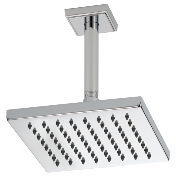 Brizo Essential Shower 83341 8" Linear Square Single-Function Raincan Shower Head - 1.75 GPM