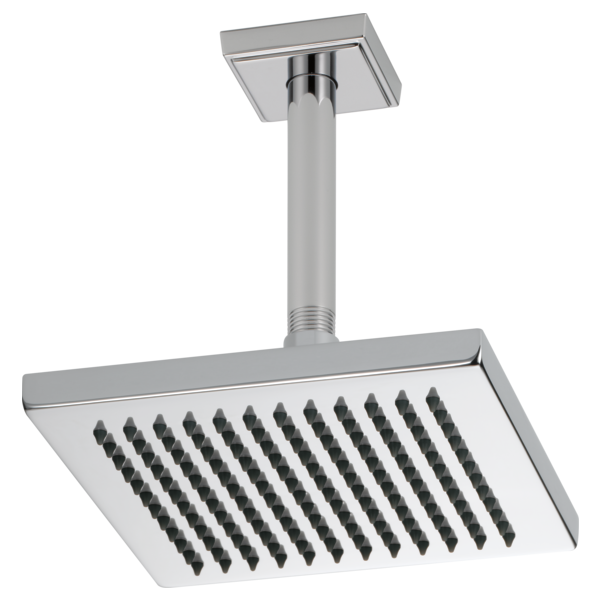 Brizo Essential Shower 83341 8" Linear Square Single-Function Raincan Shower Head - 1.75 GPM