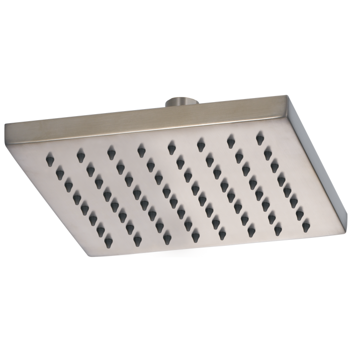 Brizo Essential Shower 83341 8" Linear Square Single-Function Raincan Shower Head - 1.75 GPM