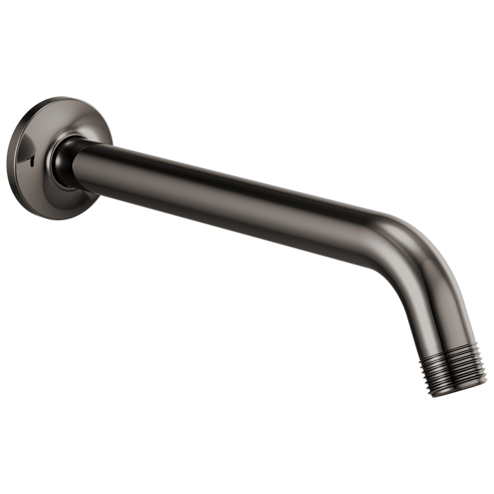 Brizo Kintsu 83806 10” Shower Arm and Flange, brilliance black onyx