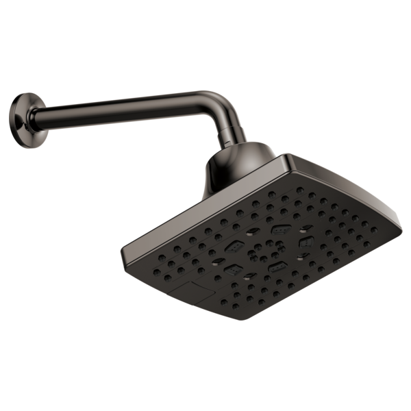 Brizo Kintsu 83806 10” Shower Arm and Flange, brilliance black onyx - view 3