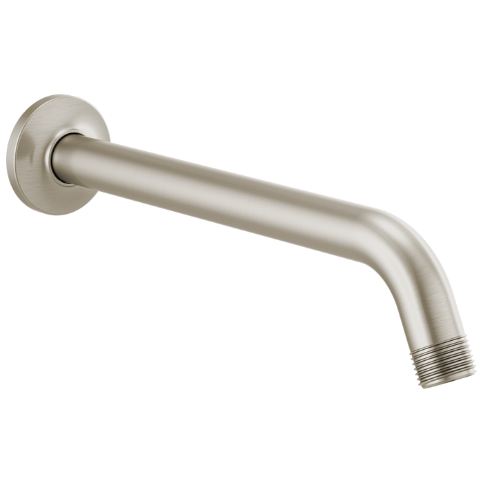 Brizo Kintsu 83806 10” Shower Arm and Flange, luxe nickel