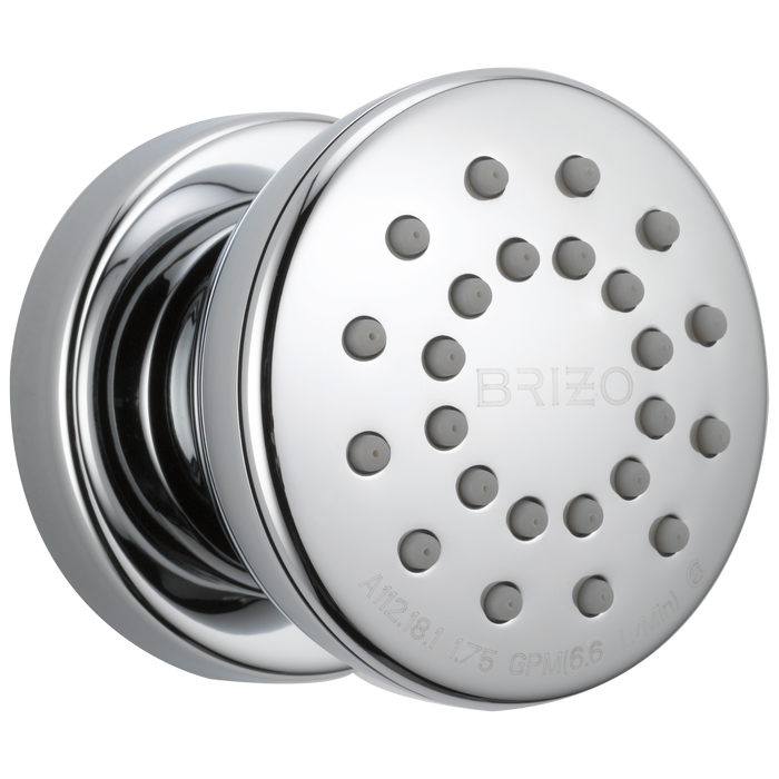 Brizo Essential Shower 84110 Touch-Clean Round Body Spray, chrome