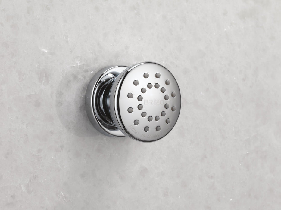 Brizo Essential Shower 84110 Touch-Clean Round Body Spray, chrome - view 3
