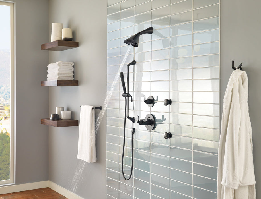 Brizo Essential Shower 84110 Touch-Clean Round Body Spray, matte black - view 5
