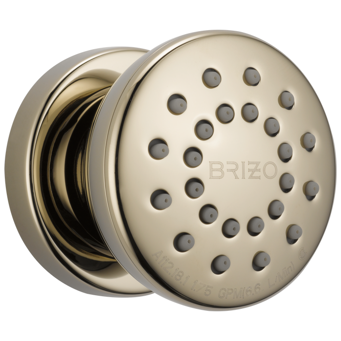 Brizo Essential Shower 84110 Touch-Clean Round Body Spray, polished nickel