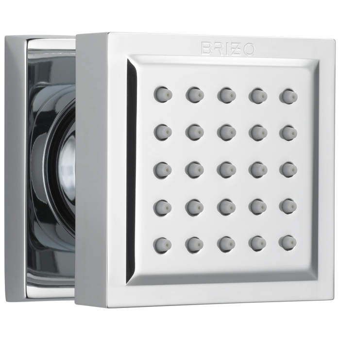 Brizo Essential Shower 84121 Touch-Clean Square Body Spray, chrome