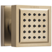 Brizo Essential Shower 84121 Touch-Clean Square Body Spray, luxe gold