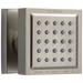 Brizo Essential Shower 84121 Touch-Clean Square Body Spray, luxe nickel