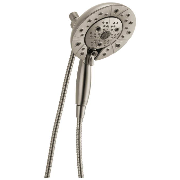 Brizo Essential Shower 86220 Classic Round H20Kinetic Multi-Function Hydrati 2|1 Shower, brushed nickel