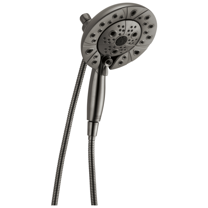 Brizo Essential Shower 86220 Classic Round H20Kinetic Multi-Function Hydrati 2|1 Shower, luxe steel