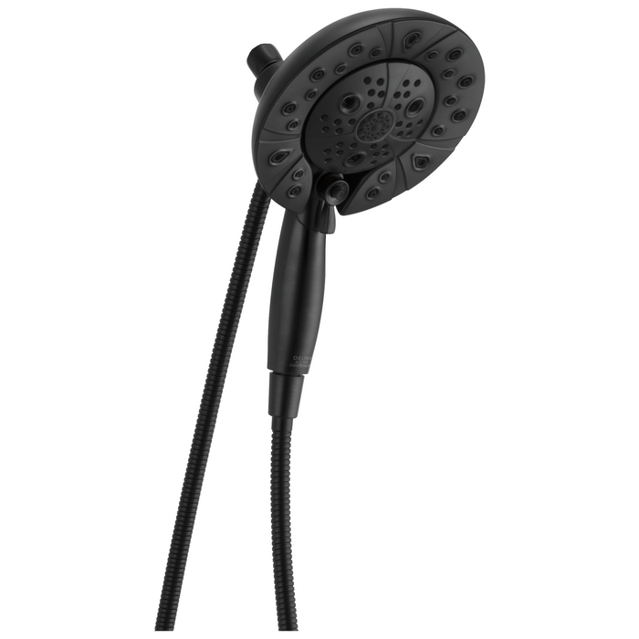 Brizo Essential Shower 86220 Classic Round H20Kinetic Multi-Function Hydrati 2|1 Shower, matte black