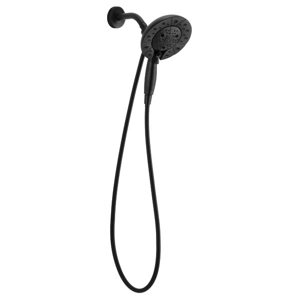 Brizo Essential Shower 86220 Classic Round H20Kinetic Multi-Function Hydrati 2|1 Shower, matte black - view 2