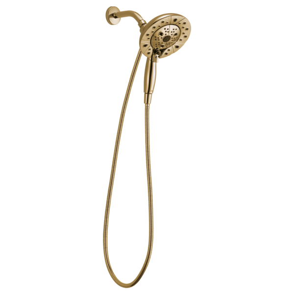 Brizo Essential Shower 86220 Classic Round H20Kinetic Multi-Function Hydrati 2|1 Shower, polished gold - view 2