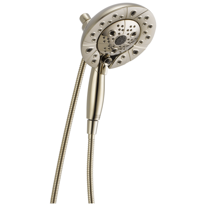 Brizo Essential Shower 86220 Classic Round H20Kinetic Multi-Function Hydrati 2|1 Shower, polished nickel