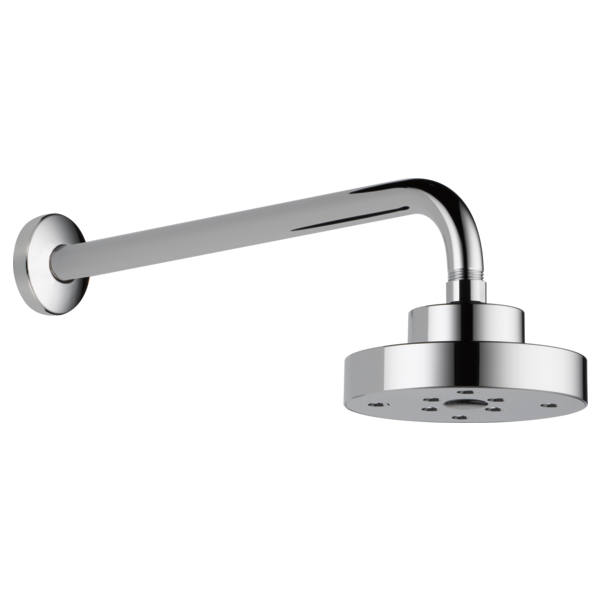 Brizo Essential Shower 87375 5" Linear Round H20Kinetic Single Function Wall Mount Showerhead, chrome - view 2
