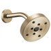 Brizo Essential Shower 87375 5" Linear Round H20Kinetic Single Function Wall Mount Showerhead, luxe gold - view 2