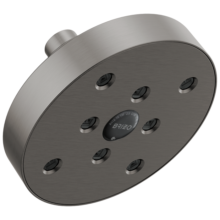 Brizo Essential Shower 87375 5" Linear Round H20Kinetic Single Function Wall Mount Showerhead