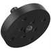 Brizo Essential Shower 87375 5" Linear Round H20Kinetic Single Function Wall Mount Showerhead, matte black