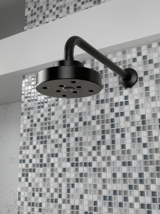 Brizo Essential Shower 87375 5" Linear Round H20Kinetic Single Function Wall Mount Showerhead, matte black - view 4