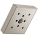 Brizo Essential Shower 87380 5” Linear Square H20Kinetic Single Function Wall Mount Showerhead, luxe nickel