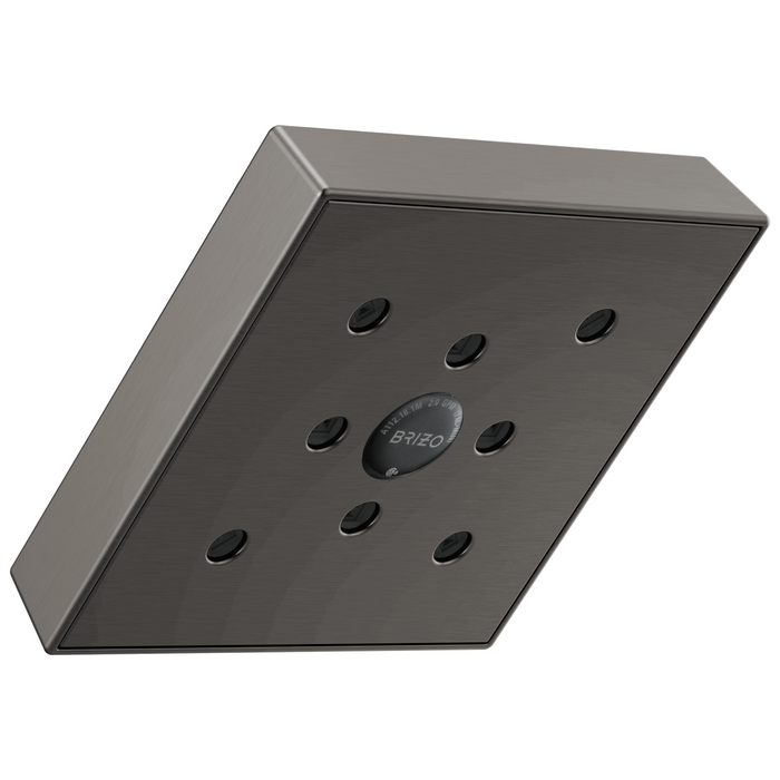 Brizo Essential Shower 87380 5” Linear Square H20Kinetic Single Function Wall Mount Showerhead