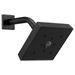 Brizo Essential Shower 87380 5” Linear Square H20Kinetic Single Function Wall Mount Showerhead, matte black - view 2