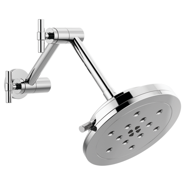 Brizo Litze 87435 8” H20Kinetic Round Multi-Function Wall Mount Showerhead, chrome - view 2