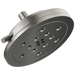 Brizo Litze 87435 8” H20Kinetic Round Multi-Function Wall Mount Showerhead, luxe steel