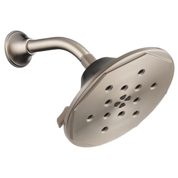 Brizo Rook 87461 4-Function Raincan Showerhead With H2OKinetic Technology, luxe nickel matte black - view 2