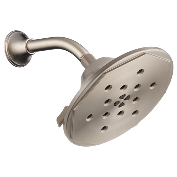 Brizo Rook 87461 4-Function Raincan Showerhead With H2OKinetic Technology, luxe nickel - view 2