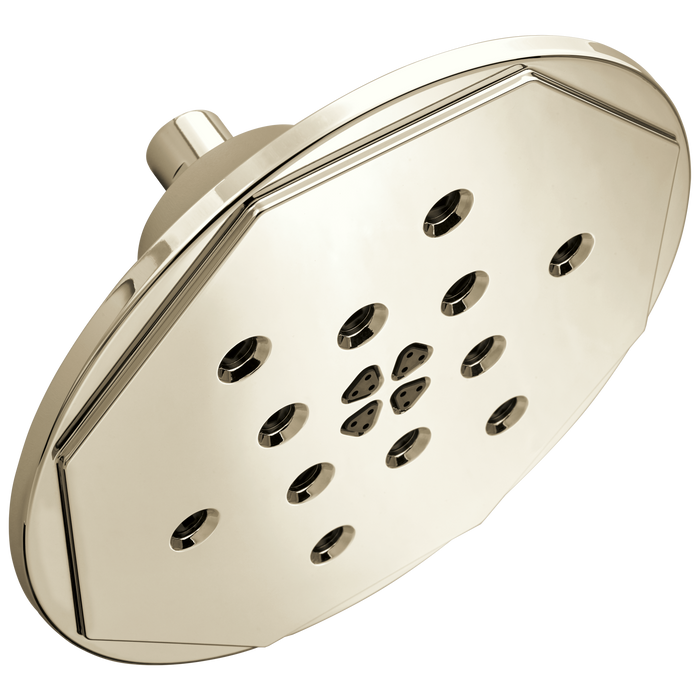Brizo Rook 87461 4-Function Raincan Showerhead With H2OKinetic Technology, polished nickel